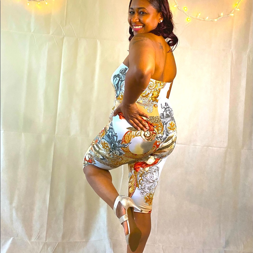 Romper Short Set
